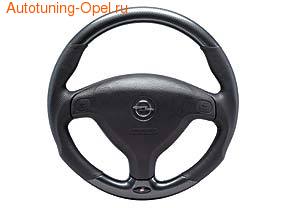 Руль для Opel Astra G, Opel Zafira A в стиле Carbon-Look с кожаными вставками