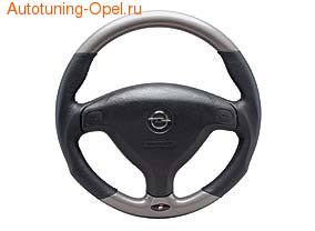 Руль для Opel Astra G, Opel Zafira A в стиле Titan-Look с кожаными вставками