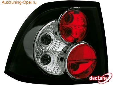 Фонари задние Opel Vectra B черные