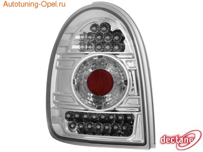 Фонари задние Opel Corsa B прозрачные LED (светодиодные)