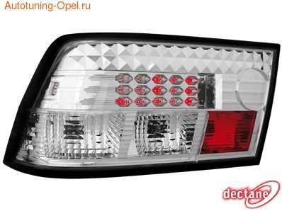 Фонари задние Opel Calibra прозрачные LED (светодиодные)