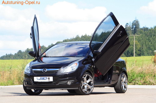Ламбо двери для Opel Corsa D