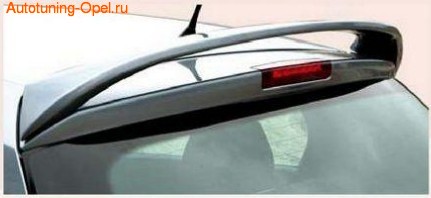 Спойлер на крышу Opel Astra H Хэтчбек