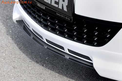 Сплиттер для накладки на бампер передний Opel Astra J Хэтчбек, Sports Tourer (дорестайлинг)