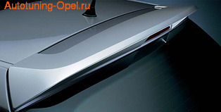 Спойлер на крышу Opel Astra H Хэтчбек в стиле OPC Line