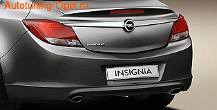 Спойлер задний Opel Insignia Седан в стиле OPC Line