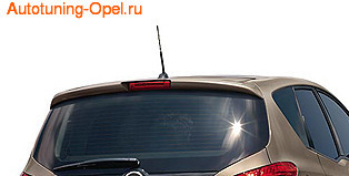 Спойлер на крышу Opel Meriva B в стиле OPC Line