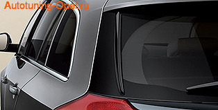 Накладка на стекло Opel Insignia Sports Tourer в стиле OPC Line (плавники)