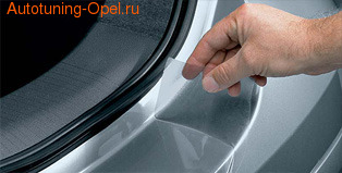Защитная пленка на бампер Opel Astra H GTC