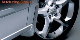 Брызговики передние Opel Astra H