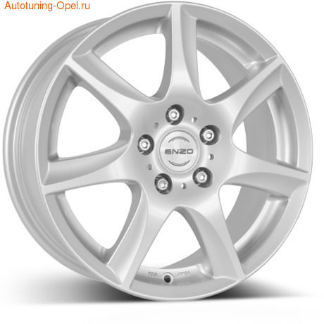 Диски литые R16 легкосплавные ENZO W для Opel Astra J c бензиновыми двигателями 1,4 л и 1,6 л, дизельными двигателями 1,3 л