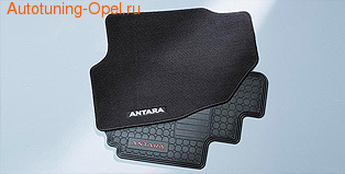 Коврики в салон Opel Antara велюровые