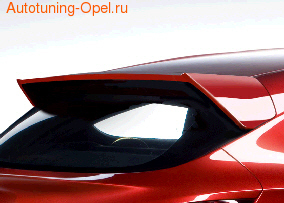Спойлер на крышу Opel Astra J GTC