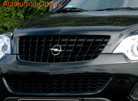 Решетка радиатора Opel Antara (рестайлинг) черная