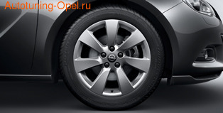 Диски литые R18 легкосплавные дизайн 7 лучей для Opel Astra J GTC