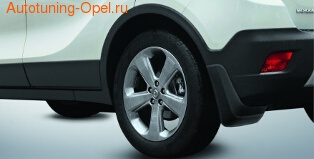 Брызговики задние Opel Mokka