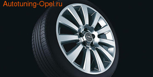 Диски литые R18 легкосплавные дизайн 11 лучей с покрытием Silver для Opel Astra H, Opel Zafira B