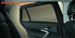 Защитные шторки на боковые окна Opel Mokka