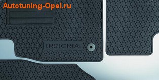 Коврики в салон Opel Insignia Хэтчбек, Седан, Sports Tourer (рестайлинг) резиновые