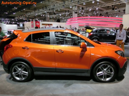 Пороги Opel Mokka пакет OPC Line I