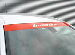 Наклейка ветрового стекла красного цвета Opel Astra H, Opel Vectra C