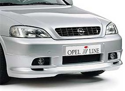 Бампер передний Opel Astra G