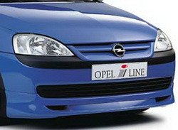 Накладка на бампер передний Opel Corsa C
