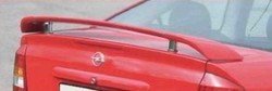 Спойлер задний Opel Astra G с хромированными элементами