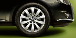 Диски литые R17 легкосплавные дизайн 10 лучей Sterling Silver для Opel Astra J, Opel Mokka c бензиновыми двигателями 1,4 л, 1,4T л и 1,6 л, дизельными двигателями 1,3 л