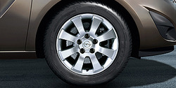 Диски литые R15 легкосплавные дизайн 8 лучей для Opel Astra H, Opel Meriva B, Opel Zafira B
