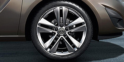 Диски литые R18 легкосплавные дизайн 5 двойных лучей для Opel Meriva B