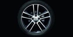 Диски литые R17 легкосплавные с покрытием Bi-color дизайн 5 двойных лучей для Opel Corsa D 4х100