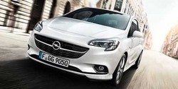 Обвес на Opel Corsa E 3-дверная от компании Opel в стиле OPC Line I с вырезом в бампере под глушитель