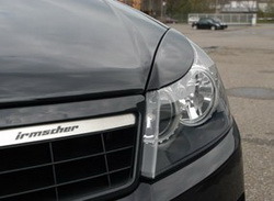 Реснички на фары Opel Astra H
