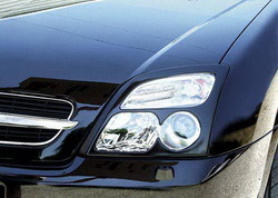 Реснички на фары Opel Vectra C