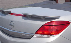 Спойлер задний Opel Astra H Twin Top из двух составляющих