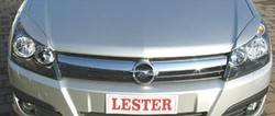 Реснички на фары Opel Astra H