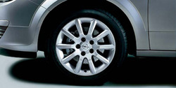 Диски литые R16 легкосплавные дизайн 10 лучей для Opel Astra H