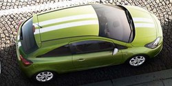 Акцентные полосы экстерьера Opel Corsa E 3-дверная Casablanca White
